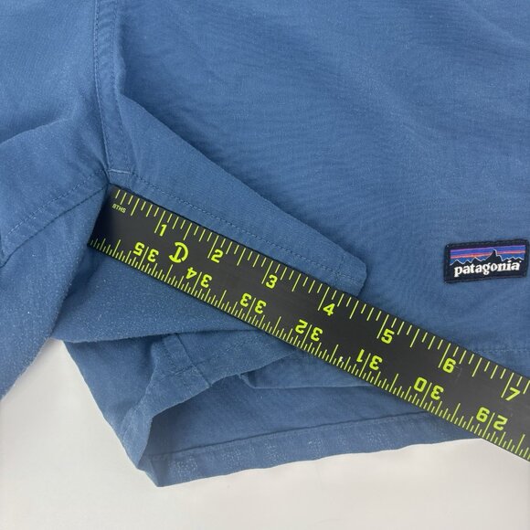 Patagonia Nylon Shorts Blue Womens Size Small Drawstring Waist - Picture 11 of 11